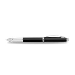 PLUMA FUENTE SHEAFFER 100 33853 MED NEGRO PLATEADO
