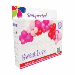 GLOBO SEMPERTEX KIT DIY SURTIDO AMOR DULCE (16)