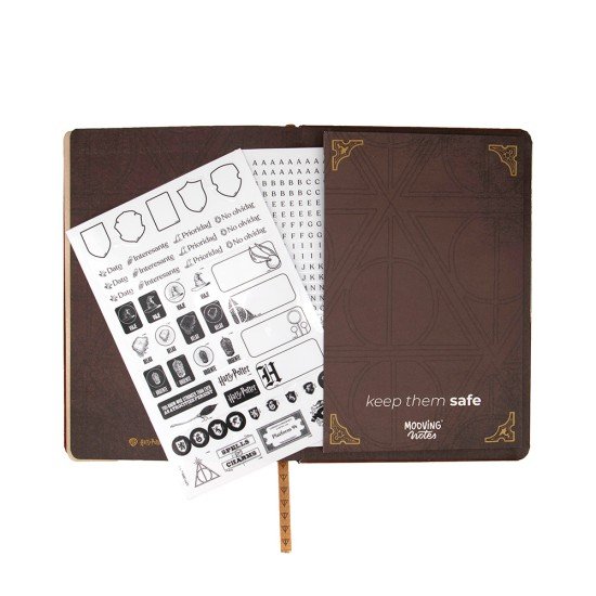 LIBRETA MOOVING 1246222 TD RAYADO 96H HARRY POTTER (2X12)