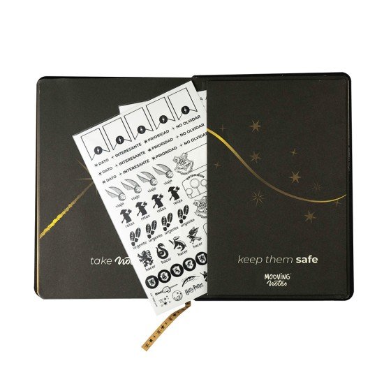 LIBRETA MOOVING 1246222 TD RAYADO 96H HARRY POTTER (2X12)