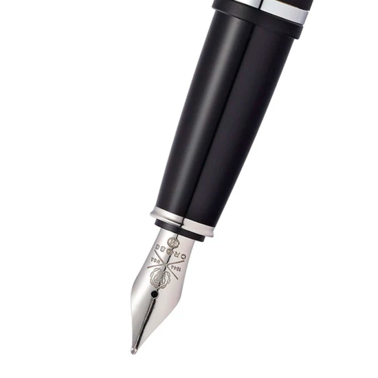 PLUMA FUENTE CROSS CALAIS 116-14MS NEGRO MATE