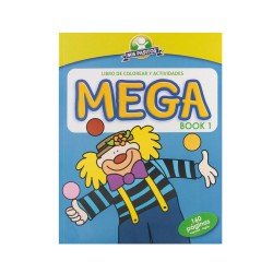 LIBRO PARA COLOREAR MEGA 14240 BOOK 1 160 PAG (92)