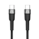 CABLE ARGOM 0074BK TIPO-C A TIPO-C 3MT 240W