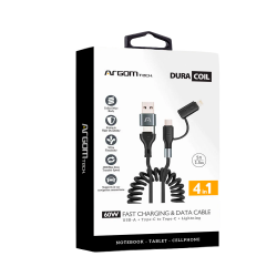 CABLE ARGOM 0071BK 4 EN 1 1.5MT 60W