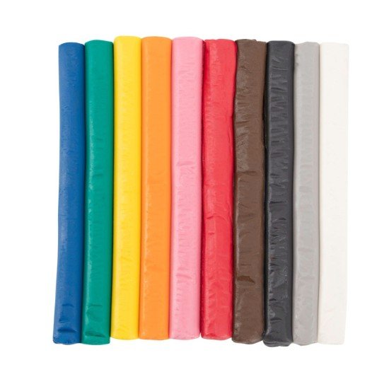PLASTICINA KREA CAJA X 10 BARRAS DE COLORES (50)