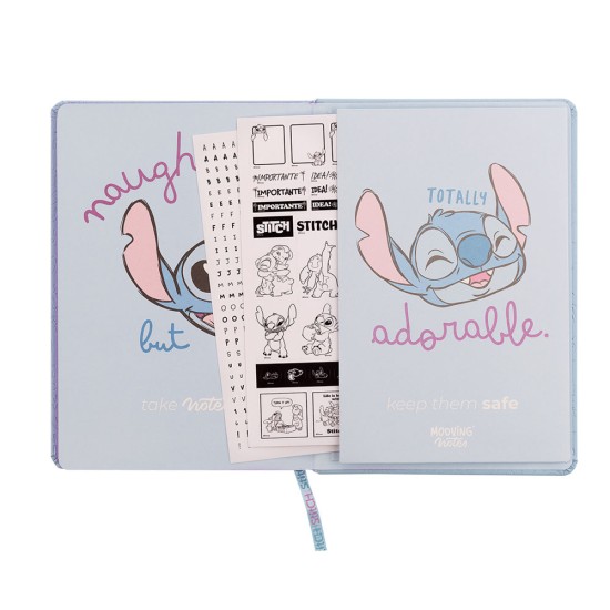 LIBRETA MOOVING 1246244 TD RAYADO 96H STITCH (2X12)