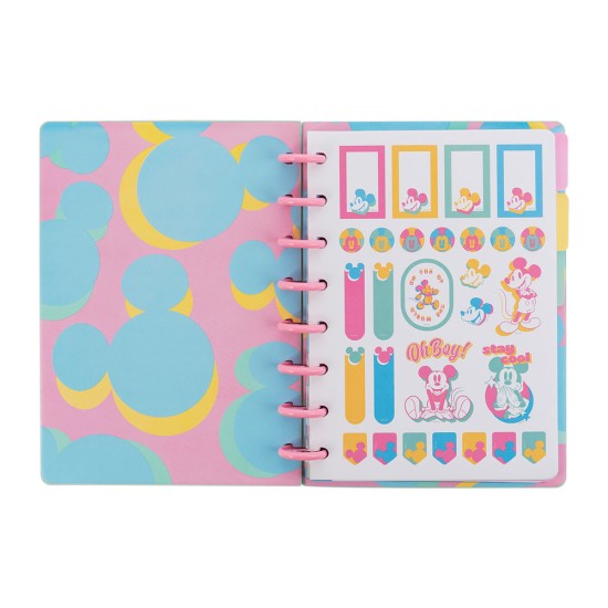 CUADERNO CON DISCO MOOVING 1721121 80H MICKEY MOUSE (2X8)