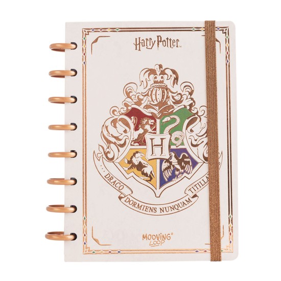 CUADERNO CON DISCO MOOVING 1721222 80H HARRY POTTER (2X8)
