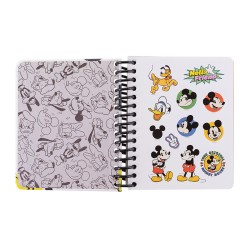 LIBRETA CON ESPIRAL MOOVING 96H TD MICKEY AND FRIENDS (8X12)