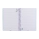 CUADERNO CON ESPIRAL MOOVING 96H TD CARTA STITCH (3X12)