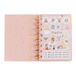 CUADERNO CON DISCO MOOVING 1721122 80H WINNIE THE POOH (2X8)