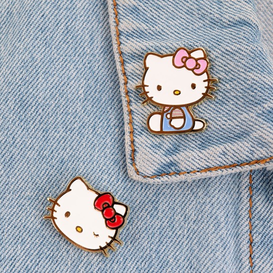 PIN METALICO MOOVING BX2 HELLO KITTY