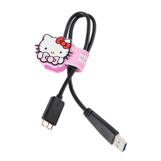 SUJETA CABLE MOOVING BX2 HELLO KITTY