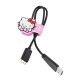 SUJETA CABLE MOOVING BX2 HELLO KITTY