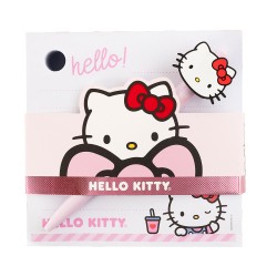 BLOCK DE NOTAS MOOVING 120H CON BOLIGRAFO HELLO KITTY