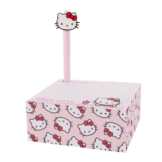 BLOCK DE NOTAS MOOVING 120H CON BOLIGRAFO HELLO KITTY