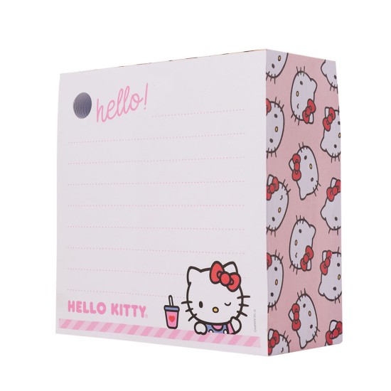 BLOCK DE NOTAS MOOVING 120H CON BOLIGRAFO HELLO KITTY