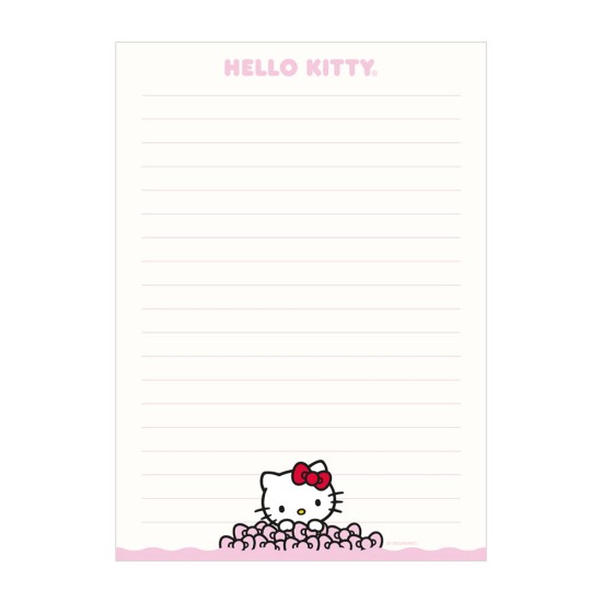BLOCK DE NOTAS MOOVING 120H HELLO KITTY (4X12)