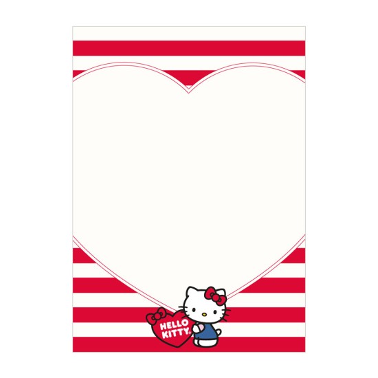 BLOCK DE NOTAS MOOVING 120H HELLO KITTY (4X12)