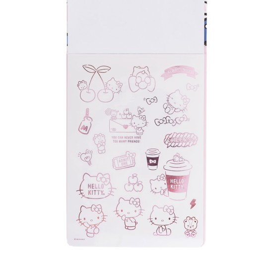 LIBRO DE STICKERS MOOVING HELLO KITTY (4X12)