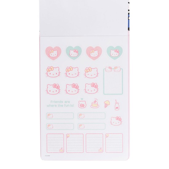 LIBRO DE STICKERS MOOVING HELLO KITTY (4X12)