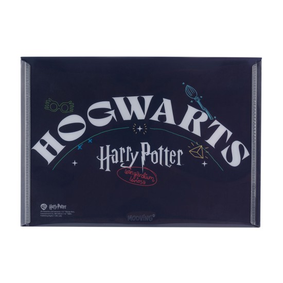 SOBRE PLASTICO MOOVING BROCHE A5 HARRY POTTER