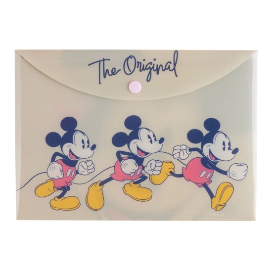 SOBRE PLASTICO MOOVING BROCHE A5 MICKEY MOUSE