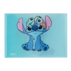 SOBRE PLASTICO MOOVING BROCHE A5 STITCH