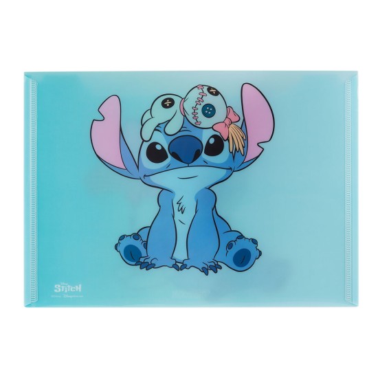 SOBRE PLASTICO MOOVING BROCHE A5 STITCH