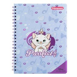 CUADERNO DOBLE ANILLO PRIMAVERA 100H TD DISNEY PIXAR NIÑA CUADROS 5MM (6X8)