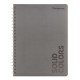 CUADERNO DOBLE ANILLO PRIMAVERA 100H TD SOLID BASIC CUADROS 5MM (6X8)