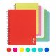CUADERNO DOBLE ANILLO VIVO 150H 239960 COLORES (28)