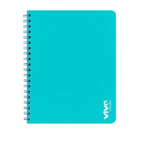 CUADERNO DOBLE ANILLO VIVO 150H 239960 COLORES (28)