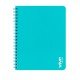 CUADERNO DOBLE ANILLO VIVO 150H 239960 COLORES (28)