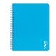 CUADERNO DOBLE ANILLO VIVO 150H 239960 COLORES (28)