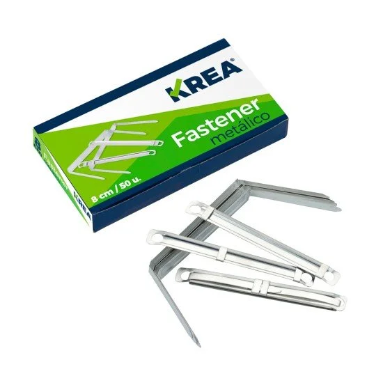 FASTENER METALICO KREA CAJA CON 50 UNIDADES (10X10)