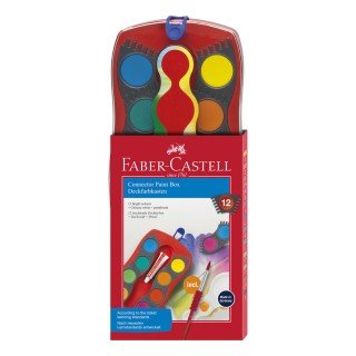 ACUARELA FABER CASTELL 125030 12 COLORES (20)