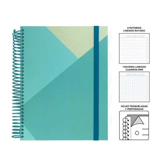 CUADERNO CON ESPIRAL FAST 200H TD SOFT (12)