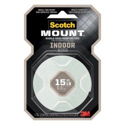 CINTA ADHESIVA SCOTCH 110H MOUNTING INTERIORES 1/2"X80" (24)
