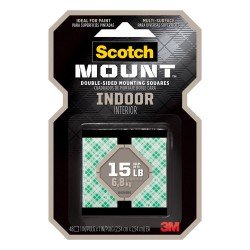 CINTA ADHESIVA SCOTCH 111H-SQ-48 MOUNTING 2.5CMX2.5CM (24)