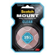 CINTA ADHESIVA SCOTCH 410H MOUNTING TRANSP 1"X60" CLARO (24)