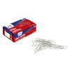 CLIPS JUMBO FAST NIQUELADO CAJA  CON 100 UNIDADES  (10X10)