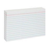 TARJETAS IRASA 323 4X6" PX100 RAYADAS (24)