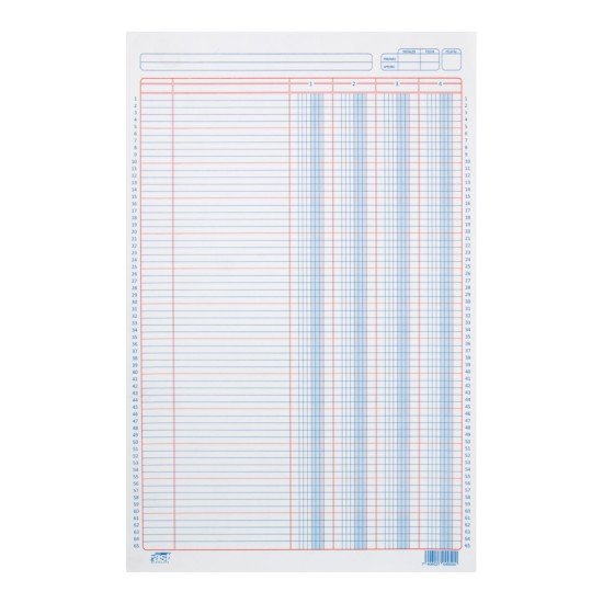 BLOCK TABULAR FAST DE 4 COLUMNAS 50H (50)