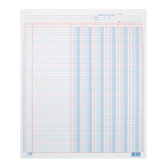 BLOCK TABULAR FAST DE 6 COLUMNAS 50H (25)