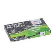 FASTENER METALICO FAST CAJA CON 50 UNIDADES (100)