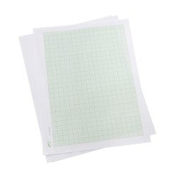 BLOCK MILIMETRADO FAST 50H VERDE OFICIO (50)