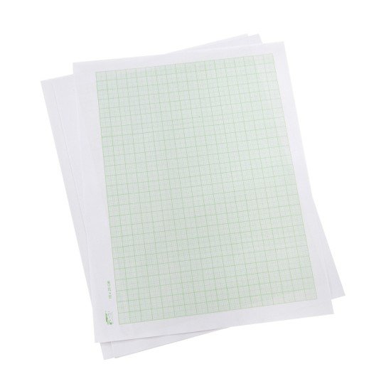 BLOCK MILIMETRADO FAST 50H VERDE OFICIO (50)