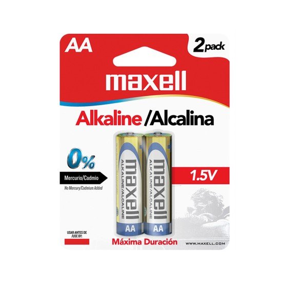 BATERIAS MAXELL ALCALINA LR 06 AA BX2 (48)