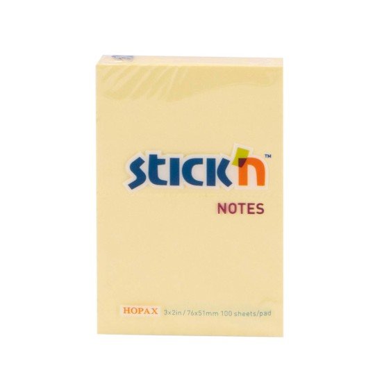 BLOCK STICKN 21006 2X3" AMARILLO (12X12)